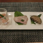 鉄板焼 但馬 - 突出し