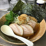 覆麺 智 - ホタルイカ煮干し出汁のラーメン