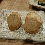 上野黒門 鳥恵 - レバーペストとフランスパン