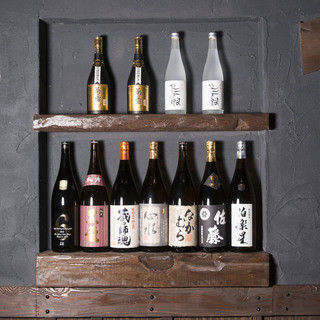 We have a wide selection of sake that goes well with your meal.