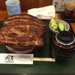 うなぎ 和友 - 鰻丼御飯多めです