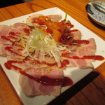 韓国料理まんてん - 蒸し豚キムチ盛り