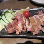 居酒屋 まる家 - 「地鶏の塩焼き」（￥750）