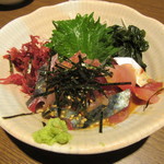 居酒屋 まる家 - 「ごまさば」（￥630）