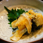 よねさん - 金華さばのぬた　お通しなのだ