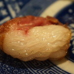 炭火割烹 蔓ききょう - 月の輪熊の脂身UP