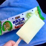 セブンイレブン - 濃厚カルピスアイスバーメロン