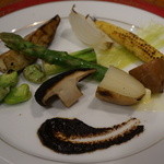 炭火割烹 蔓ききょう - 春野菜盛合せ