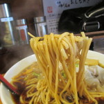 麺匠 中うえ  - らーめん　７００円　ＢＬＡＣＫ　2016/5