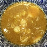 舎鈴 - つけ麺スープ　2016.05