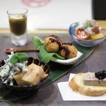 四季ごはん 晴れ間。 - 旬のおつまみ盛り合わせ　5品　