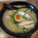 トリイチ - 鶏白湯ラーメン(塩)＋トリチキつくね