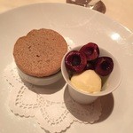 フレンチ サクラ - スフレ、紅らとチェリー