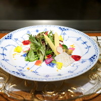 ステーキ懐石都 春日 - 前菜 本日の一品 '16 4月上旬