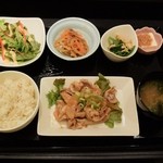 ふじやま - 国産豚生姜焼定食750円