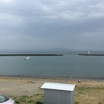 鴨鶴 - 2階の店内からの眺め