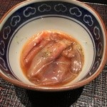 くろぎ - 氷見のホタルイカ沖漬け2016.5