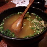 個室居酒屋 とりたん - テールスープラーメン