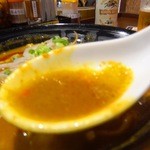 うまこくカレーらーめん - 2016年5月訪問時撮影