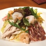 中華街 桂宮 - 冷やし中華2016年1回目は中華街で五目冷麺