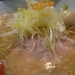 Mendokoro Hasumi - 塩ラーメン＋味玉770円＋100円