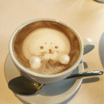 La Brianza - ３Dアートのカフェラテ。
      こちらもセットに含まれます♪