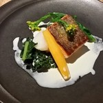 ラターブルドゥシュエット - 【H28.4.18】ノルウェーサーモンのポワレ・ヴァンブランソース。