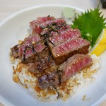 マルタケ - 16.5　特選ステーキ丼（1300円）