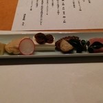 酒肴菜飯 志乃 愛敬店 - 前菜盛り