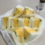 喫茶＆軽食 ラック - 玉子サンド