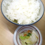 味の一平 - 小ライス_150円