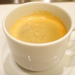 シャンペトル - ランチコース 2700円 のコーヒー