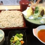 Sazan - 天せいろそば 1280円！