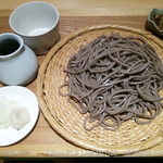 達吉 - 辛み大根 田舎風太打ち蕎麦（大盛り) 2016.5