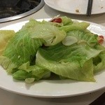 縣爺土雞屋 - 塩にんにく唐辛子味の野菜炒め