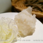 達吉 - 辛み大根おろしが立ってます♪ 2016.5