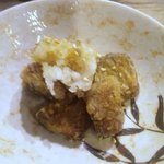 たつ家 - 2010/09お通しのお魚の唐揚げ