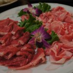 サイアム - スキーサンの具（牛、豚