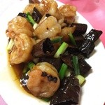 渝陽川菜 - 海老の炒め物