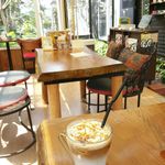 珈琲きゃろっと - キャラメルラテアイス　580円　2016/05