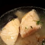 会津 田舎家 - お茶漬け 鮭(2016.05)