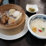 桂花 - 蒸物五品とご飯・麺類（お粥）