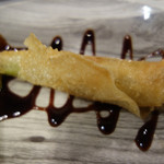 Zeruko - エシャロットをくるんで揚げてあります