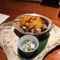 島之内 一陽 - あわびの生うに焼き