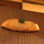 鮓 きずな - 太刀魚炙り ねぎと生姜で