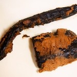 今西本店 - 奈良漬を洗う前