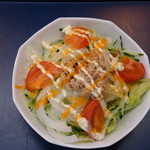 しらつゆ - 生野菜サラダ