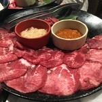 俺の焼肉 - ネギ塩牛タンランチ