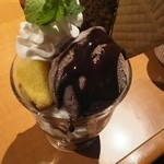 金獅子のヤキニク - チョコパフェ