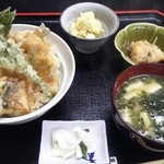 季楽 - 天丼のセット